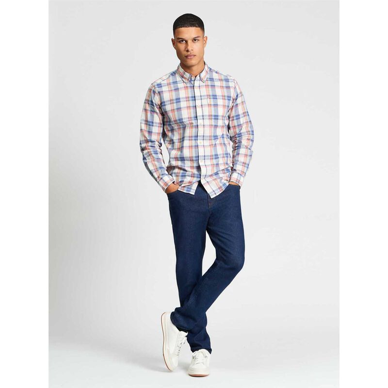 Ben Sherman Irregular Check Shirt image number 3